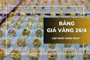diễn biến giá vàng hôm nay